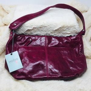NWT Medium-sized Burgundy Hobo Handbag